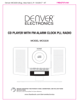 Denver MC-5220BLACK Instrukcja obsługi
