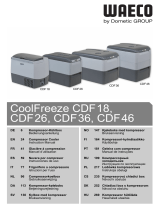 Waeco CoolFreeze CDF18, CDF26, CDF36, CDF46 Instrukcja obsługi