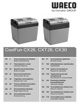Waeco CX26, CXT26, CX30 Instrukcja obsługi