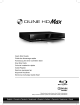 Dune HD HD MAX Instrukcja obsługi