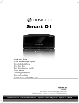 Dune HD Smart D1 Instrukcja obsługi