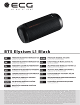 ECG BTS Elysium L1 Black Instrukcja obsługi
