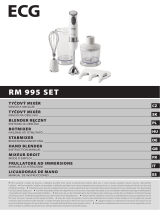 ECG RM 995 SET Instrukcja obsługi