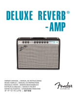 Fender '68 Custom Deluxe Reverb® Instrukcja obsługi