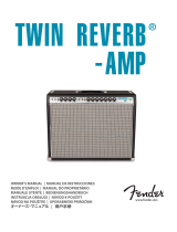 Fender '68 Custom Twin Reverb® Instrukcja obsługi
