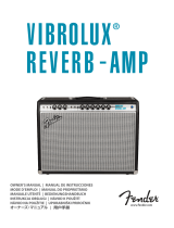 Fender '68 Custom Vibrolux® Reverb Instrukcja obsługi