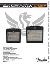 Fender Mustang 1-2 V.2 Instrukcja obsługi