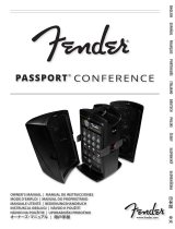 Fender Passport Conference Instrukcja obsługi