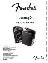 Fender Passport studio Instrukcja obsługi