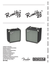 Fender Rumble™ 15/25 Instrukcja obsługi
