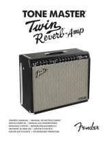 Fender Tone Master® Twin Reverb® Instrukcja obsługi