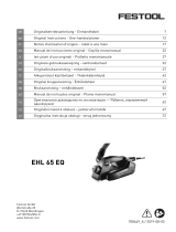 Festool EHL 65 EQ-Plus Instrukcja obsługi