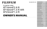 Fujifilm XF 16mm F1.4 R WR Instrukcja obsługi