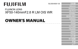 Fujifilm XF50-140mmF2.8 R LM OIS WR Instrukcja obsługi