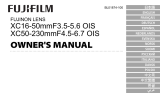 Fujifilm XC16-50mmF3.5-5.6 Instrukcja obsługi