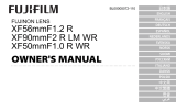 Fujifilm XF50mmF1.0 R WR Instrukcja obsługi