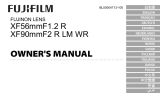 Fujifilm XF90mmF2 R LM WR Instrukcja obsługi