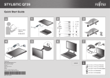 Fujitsu Stylistic Q739 Skrócona instrukcja obsługi