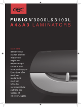GBC Fusion 3000L A3 Instrukcja obsługi