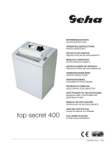 Geha Top Secret 400 S6 Instrukcja obsługi