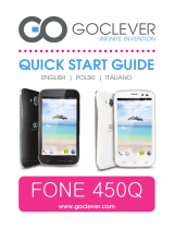 GOCLEVER FONE 450Q Instrukcja obsługi
