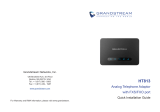 Grandstream HT813 Instrukcja instalacji