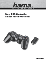 Hama 51825 Black Force Wireless Controller PS3 Instrukcja obsługi