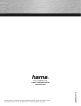 Hama 00053161 Instrukcja obsługi