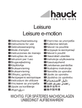 Hauck Leisure e-motion Instrukcja obsługi