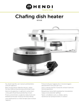 Hendi Chafing Dish Heater 809600 Instrukcja obsługi