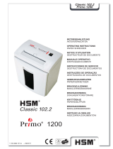 HSM Classic 102.2 Silver Edition Instrukcja obsługi