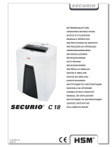 HSM Securio C18 1.9 x 15mm Instrukcja obsługi