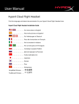HyperX Cloud Flight - Wireless Gaming Headset Instrukcja obsługi