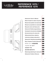 Harman Infinity  REFERENCE 1270 Instrukcja obsługi