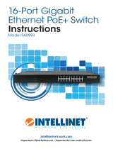 Intellinet 16-Port Gigabit Ethernet PoE  Switch Instructions Manual