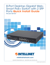 Intellinet 8-Port Gigabit Ethernet PoE  Web-Managed Switch with 2 SFP Ports Quick Installation Guide
