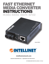 Intellinet Fast Ethernet Single Mode Media Converter Instrukcja obsługi