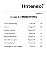 Intenso 2.5" Memory Case 1.75GB Instrukcja obsługi