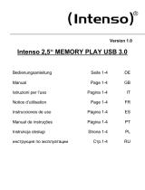 Intenso 2.5" Memory Play USB 3.0 1TB Instrukcja obsługi