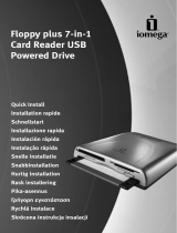 Iomega FLOPPY PLUS 7-IN-1 CARD READER USB POWERED DRIVE Instrukcja obsługi