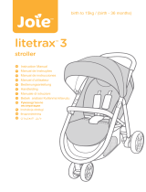 Joie Litetrax 3 Wheel Pushchair Instrukcja obsługi