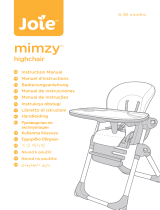 Joie Mimzy Heyday Highchair Instrukcja obsługi