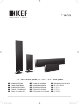 KEF Audio T301c Centre Channel Speaker Instrukcja obsługi