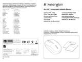 Kensington Pro Fit Mobile Instrukcja obsługi