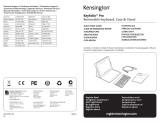 Kensington KeyFolio Pro Removable Keyboard, Case and Stand Skrócona instrukcja obsługi