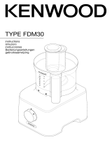 Kenwood FDM301 Multipro Compact Instrukcja obsługi