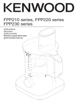 Kenwood FPP230 series Instrukcja obsługi