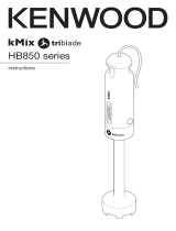 Kenwood HB850BK Instrukcja obsługi