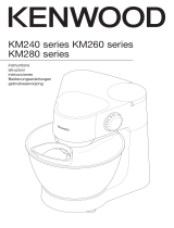 Kenwood KM260 seriesKM280 series Instrukcja obsługi