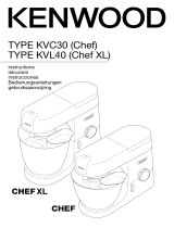 Kenwood CHEF XL KVL4220S Instrukcja obsługi